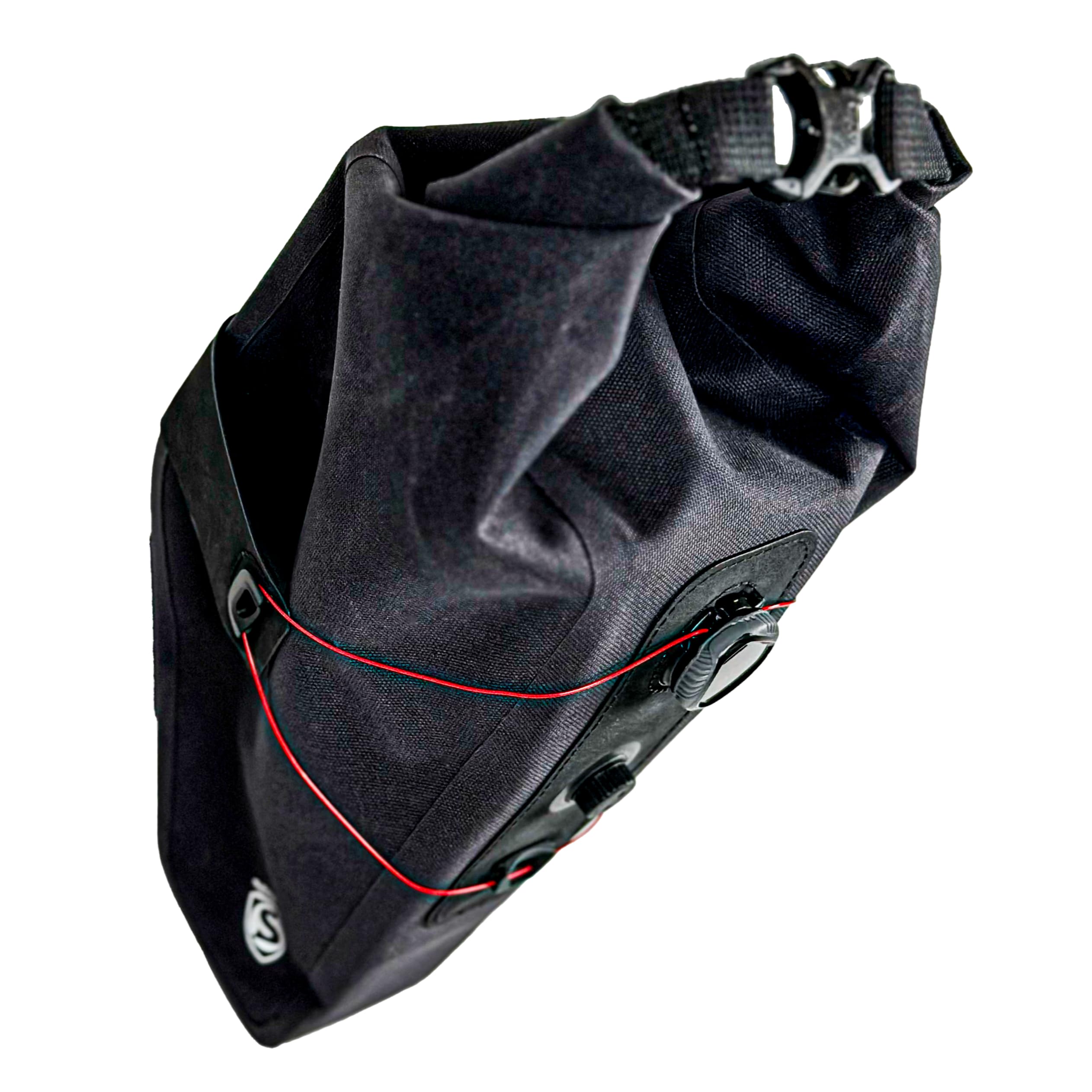 SILCA Grinta Roll Top Seat Pack | 2-5L storage capacity | Waterproof construction | BOA closure mounting system | Secure rattle free design | internal structure for sleek design | - Image 8