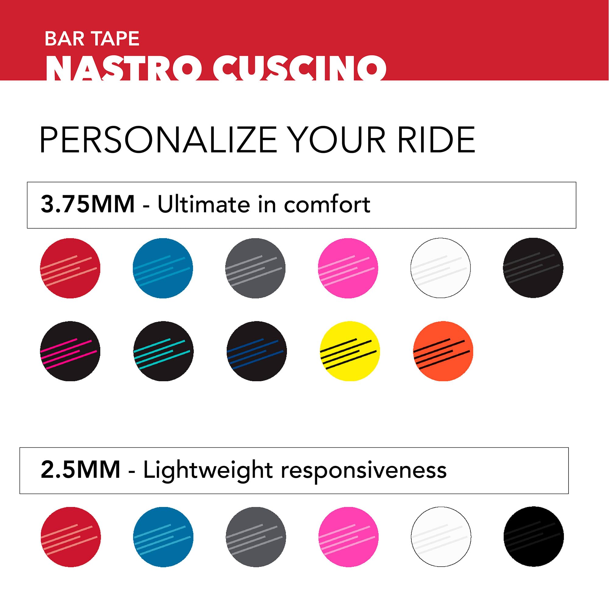 SILCA Nastro Cuscino Bike Handlebar Tape, Black 3.75mm – Extra Thick Bike Bar Tape, Comes with Aluminum End Plugs & Installation Kit – Durable, Comfortable, and Vibration-Damping - Image 5