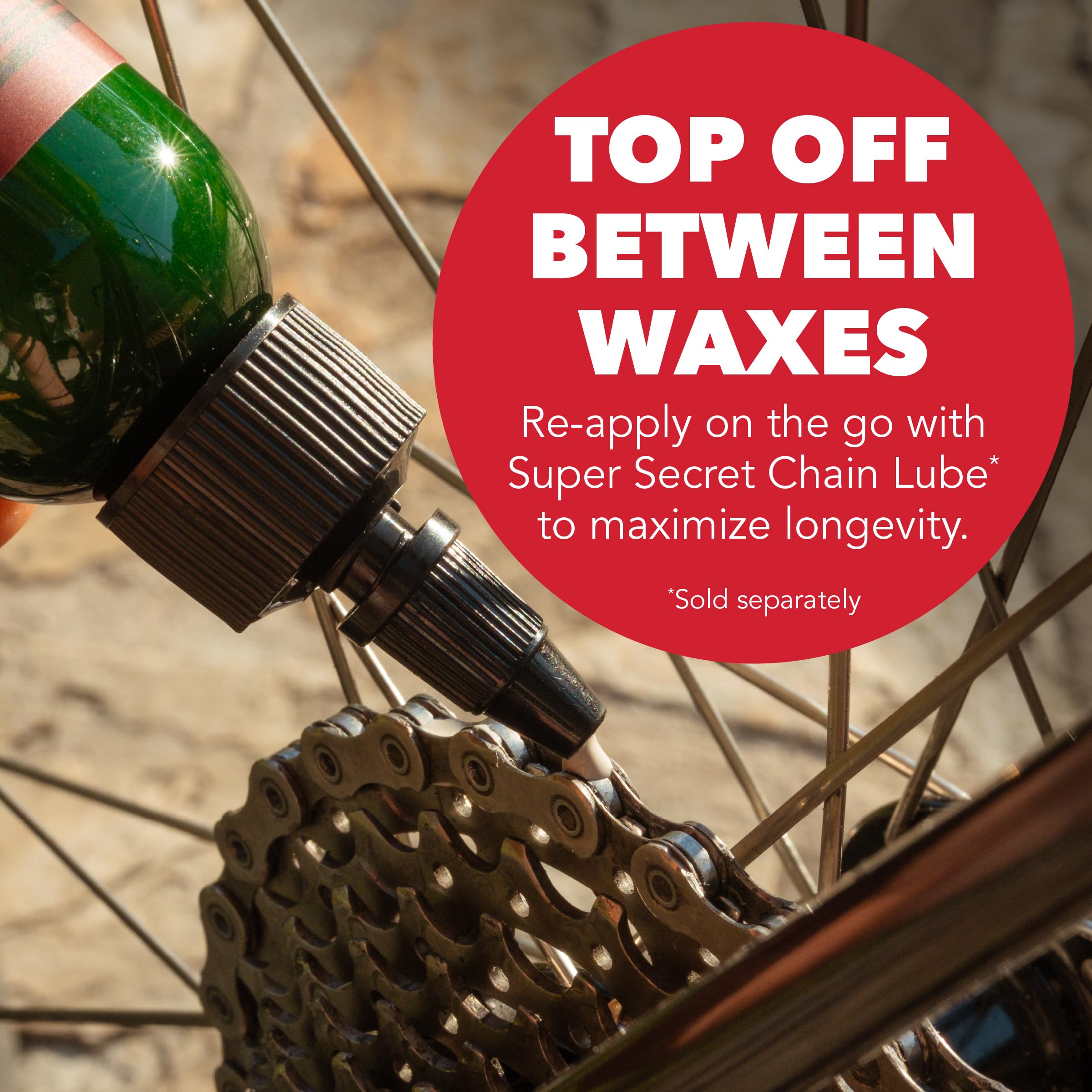 SILCA Secret Bike Chain Wax Blend, 500g - Hot Melt Wax Bicycle Chain Lube with Nano Tungsten Disulfide - The Fastest Lubricant On The Market - Easy Boiler Bag Application - Image 5