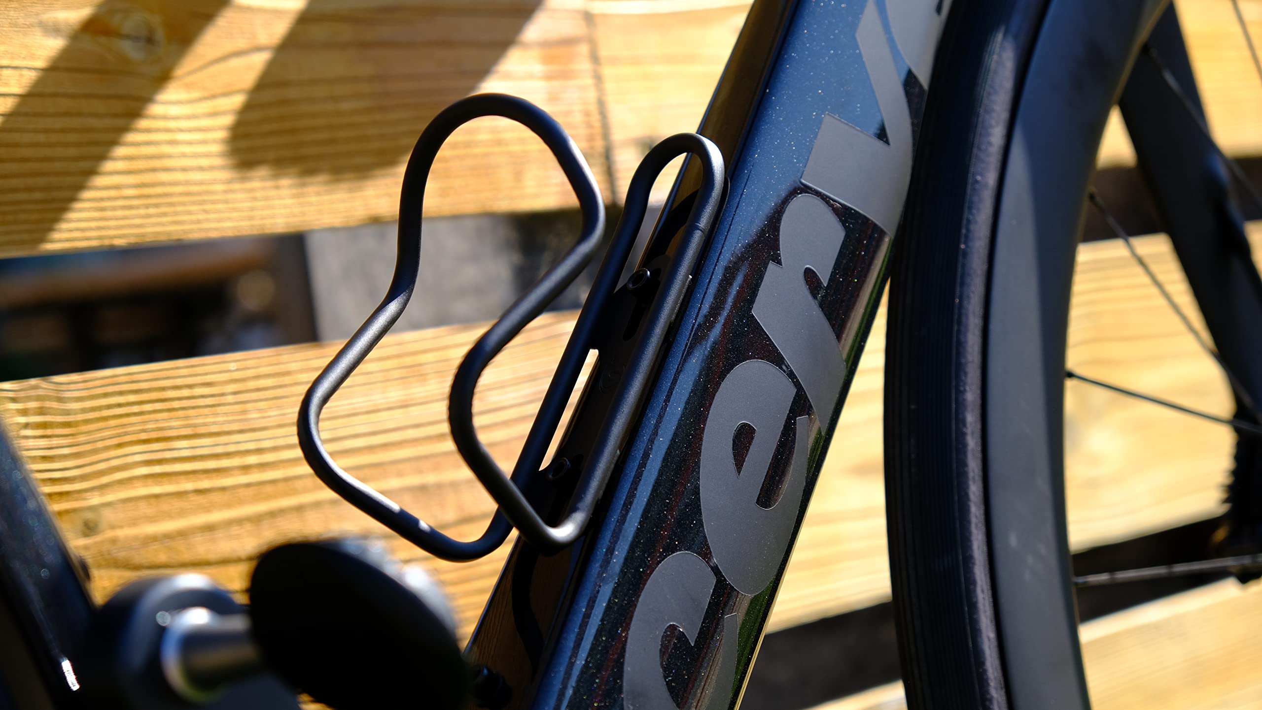 SILCA Sicuro Titanium Water Bottle cage | Cages for Bike with 21mm Fore/AFT Adjustment | Lighter Than Steel and Stronger Than Carbon and Alloy 30g | Hand Bent and Laser Welded in Indiana | USA Made - Image 6