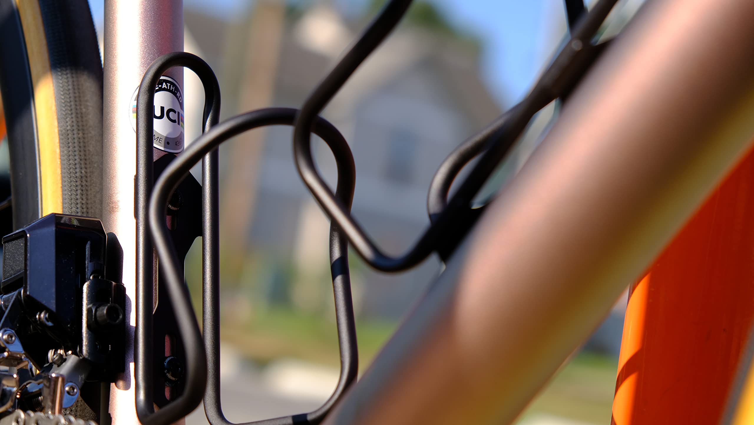 SILCA Sicuro Titanium Water Bottle cage | Cages for Bike with 21mm Fore/AFT Adjustment | Lighter Than Steel and Stronger Than Carbon and Alloy 30g | Hand Bent and Laser Welded in Indiana | USA Made - Image 7