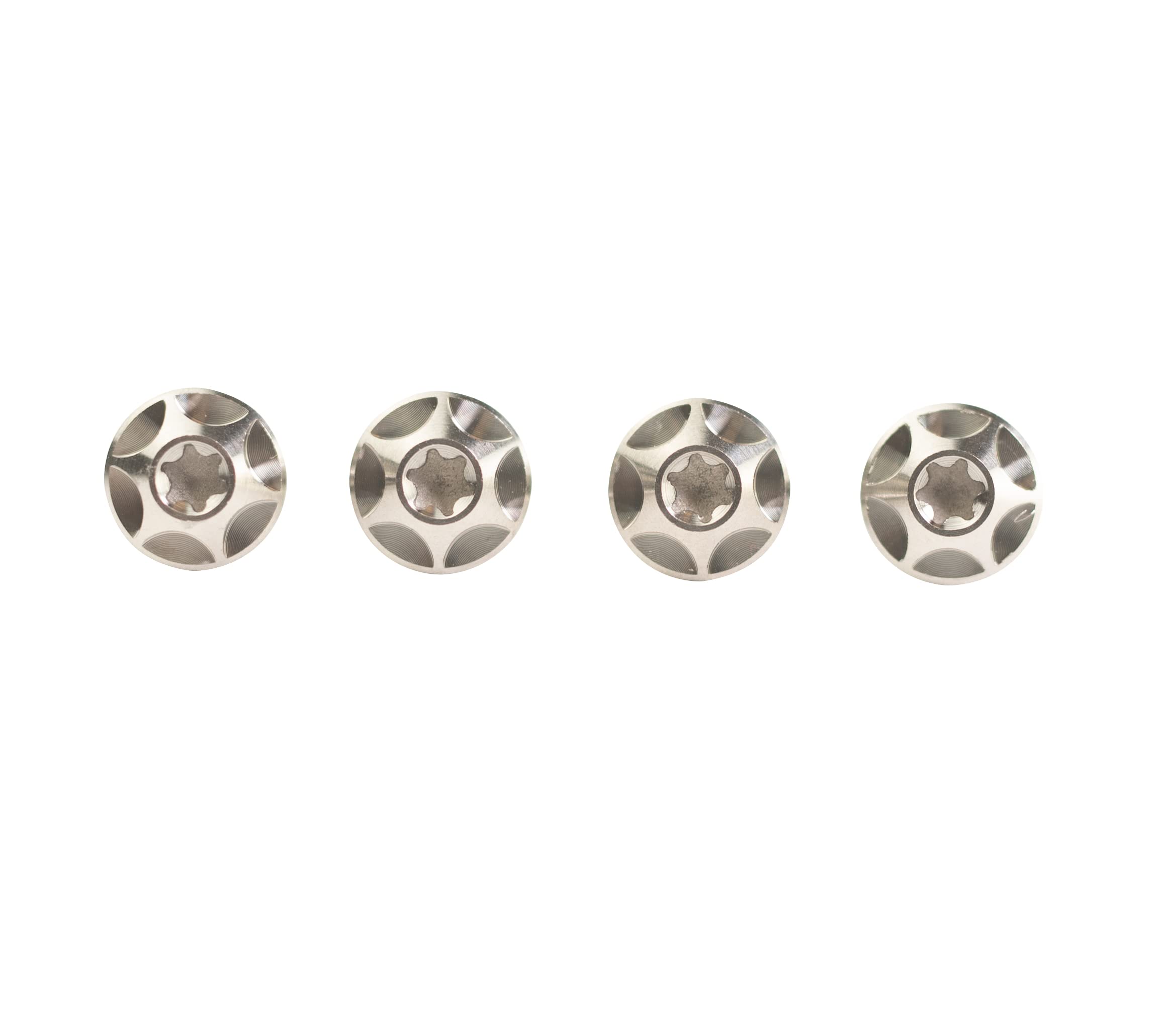 SILCA Titanium Water Bottle cage Screws | Set of 4 | Custom Wide Button Head T25 - Image 4
